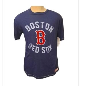 NWT Boston B Red Sox faded Blue T Shirt